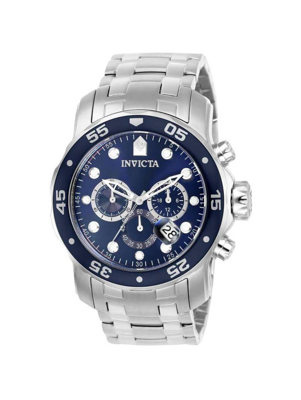 Invicta Pro Diver SCUBA Men's Watch - 48mm. Steel (0070)